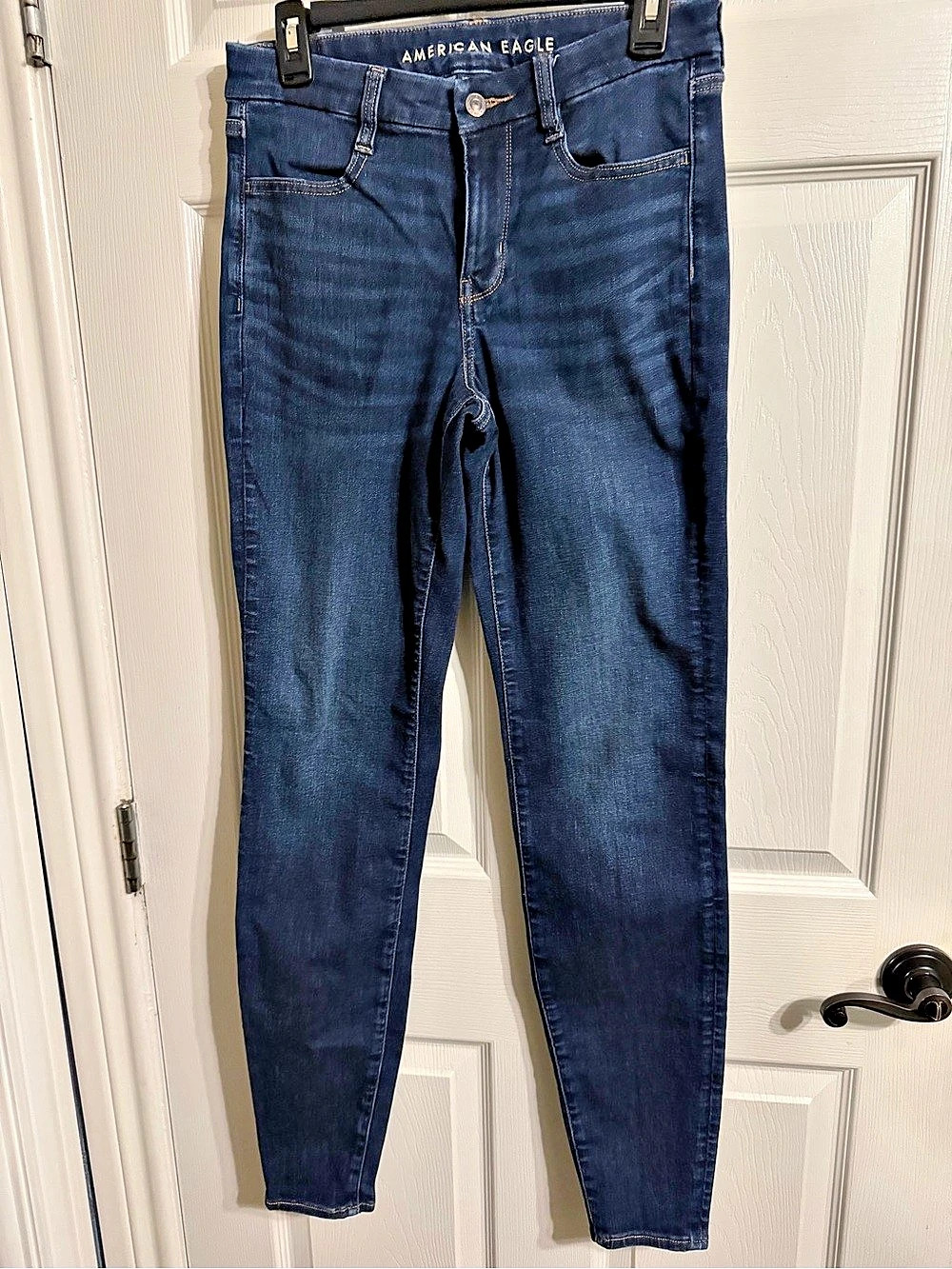 American Eagle Jegging Skinny Jeans Size 8 Blue